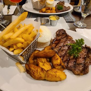 Coracora - Rib-Eye A Lo Pobre - Latin American Near Me - West Hartford, Connecticut Coracora - Rib-Eye A Lo Pobre - Latin American Near Me - West Hartford, Connecticut