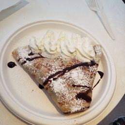Nutella Banana Crepe