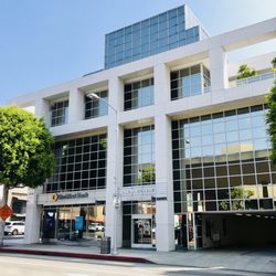 Global Business Centers - Our iconic headquarters on the corner of Camden Drive and Little Santa Monica Boulevard.