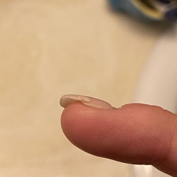 Heavenly Nails - Lifted tip after about a week - Nail Salons Near Me - Trinity, Florida Heavenly Nails - Lifted tip after about a week - Nail Salons Near Me - Trinity, Florida