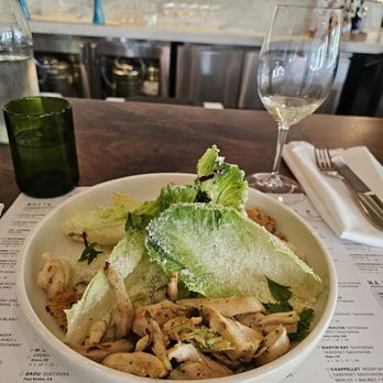 Sixty Vines - Caesar Salad with chicken - Wine Bars Near Me - Washington, DC, District of Columbia