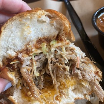 Mission BBQ - Pulled pork sandwich - Barbeque Near Me - Richmond, Virginia