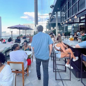 Aura Rooftop - Nice...but a bit cramped in space. - Cocktail Bars Near Me - Charlotte, North Carolina