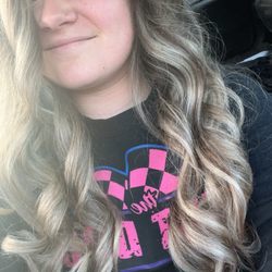Aveda Institute Denver - THIS is what I asked for. Subtle layers, and an ashy grey. This picture was taken one year ago, the last time my hair was touched.