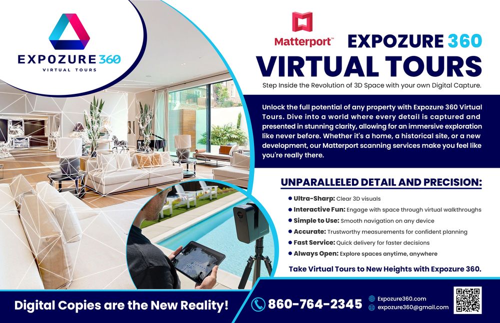 Social spots from Expozure 360 Virtual Tours