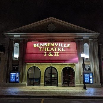 Bensenville Theatre - Outside the theatre at night - Cinema Near Me - Bensenville, Illinois Bensenville Theatre - Outside the theatre at night - Cinema Near Me - Bensenville, Illinois