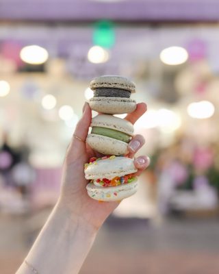 Honey & Butter Macarons by null