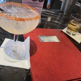 Drinks at the bar