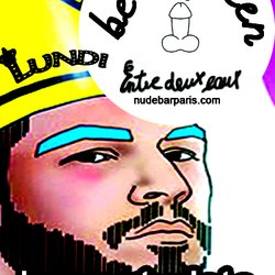 Entre deux Eaux - Le lundi, soit la reine, la reine des salopes, cela nous arrange... www.nudebarparis.com