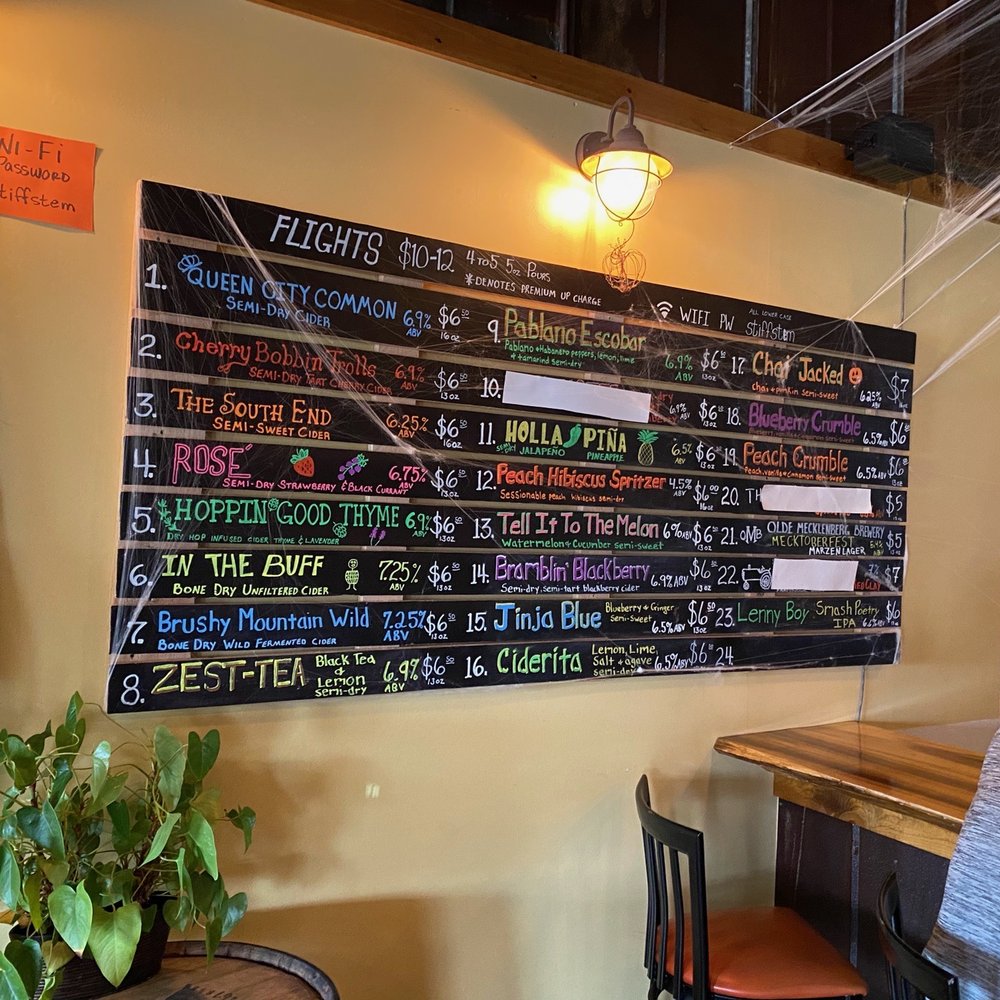 Red Clay Ciderworks - The menu for the day! - Cideries Near Me - Charlotte, North Carolina Red Clay Ciderworks - The menu for the day! - Cideries Near Me - Charlotte, North Carolina