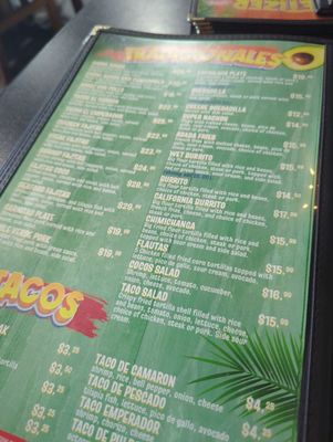 Menu photo 8 Cocos Mariscos & Bar Snohomish Snohomish, WA