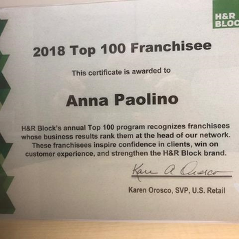 H&R Block - Voted 2018 Top 100 Franchise for the second year in a row - Tax Services Near Me - Staten Island, New York H&R Block - Voted 2018 Top 100 Franchise for the second year in a row - Tax Services Near Me - Staten Island, New York