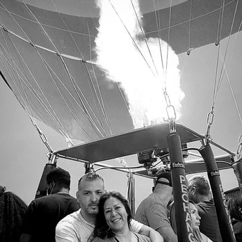 Grape Escape Balloon Adventures - David and Rosie in the moment. - Tours Near Me - Temecula, California Grape Escape Balloon Adventures - David and Rosie in the moment. - Tours Near Me - Temecula, California