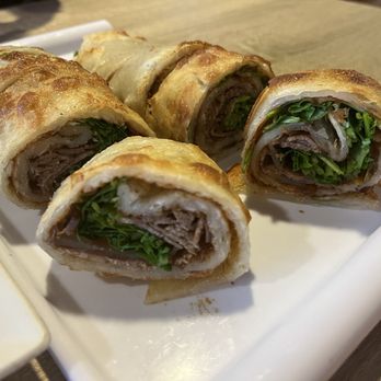 Dumpling and Noodle House - Beef Wrap... too much cilantro - Noodles Near Me - Concord, California Dumpling and Noodle House - Beef Wrap... too much cilantro - Noodles Near Me - Concord, California