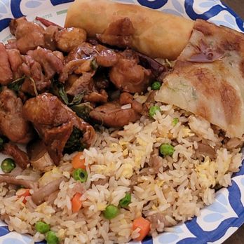 101 Taiwanese Cuisine - Spicy Basil Chicken, Fried Rice, Egg Roll, and Scallion Pancake - Chinese Near Me - Reno, Nevada 101 Taiwanese Cuisine - Spicy Basil Chicken, Fried Rice, Egg Roll, and Scallion Pancake - Chinese Near Me - Reno, Nevada