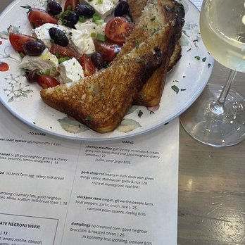 Bellflower - Feta + milk bread toast - New American Near Me - Ypsilanti, Michigan