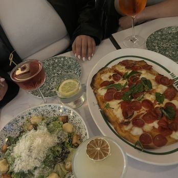 Bar Angie - Caesar salad and flatbread - Bars Near Me - Washington, DC, District of Columbia
