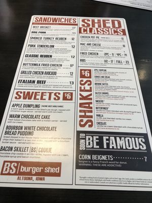 Menu photo 6 Burger Shed Altoona, IA Menu photo 6 Burger Shed Altoona, IA