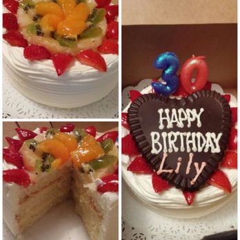 Pastry House Hippo - Birthday cake was yummy! All the fruit is under the chocolate heart. Ignore the "30." - Bakeries Near Me - Arlington Heights, Illinois Pastry House Hippo - Birthday cake was yummy! All the fruit is under the chocolate heart. Ignore the "30." - Bakeries Near Me - Arlington Heights, Illinois