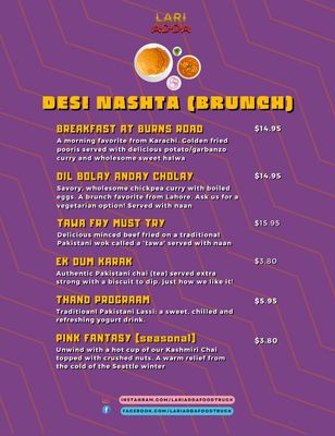 Menu photo 6 Lari Adda Bellevue, WA