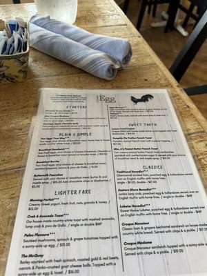 Menu photo 1 Egg Rehoboth Beach, DE Menu photo 1 Egg Rehoboth Beach, DE