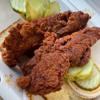 Dave's Hot Chicken - Dave's #1 2 Tenders w/ Fries - Chicken Shop Near Me - Orlando, Florida Dave's Hot Chicken - Dave's #1 2 Tenders w/ Fries - Chicken Shop Near Me - Orlando, Florida