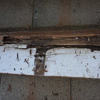 Dependable Roofing - One of the damaged Fascia board removed - Roofing Near Me - Oakley, California