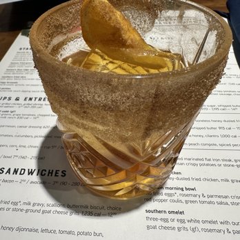 Tupelo Honey Southern Kitchen & Bar - Seasonal Old Fashioned - Breakfast & Brunch Near Me - Chattanooga, Tennessee Tupelo Honey Southern Kitchen & Bar - Seasonal Old Fashioned - Breakfast & Brunch Near Me - Chattanooga, Tennessee