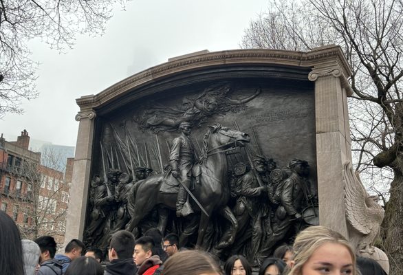 Robert Gould Shaw and the 54th Regiment Memorial by null