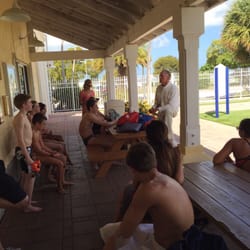 The Race Club - Swim camp pre session briefing