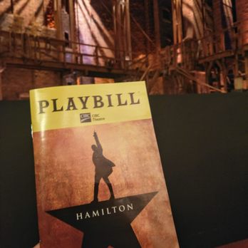 Hamilton An American Musical - View from 2nd row - Performing Arts Near Me - Chicago, Illinois