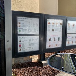 Outside menu