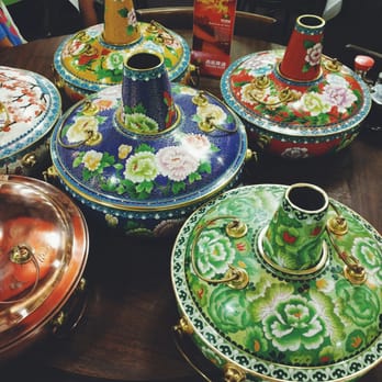 Boiling BeiJing - beautiful jingtailan hotpot pots. - Chinese Near Me - San Bruno, California