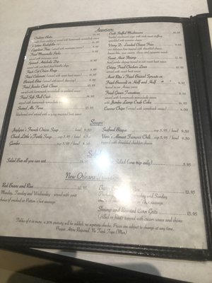 Menu photo 3 The Palms Too Arabi, LA