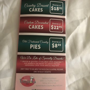 Tastee Creations Bakery - prices for cakes and pies - Bakeries Near Me - Rocky Mount, North Carolina Tastee Creations Bakery - prices for cakes and pies - Bakeries Near Me - Rocky Mount, North Carolina