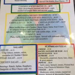 The Fools - Menu