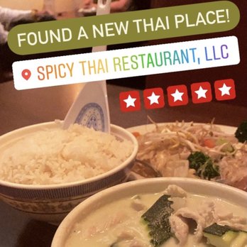 Spicy Thai - Green curry - Thai Near Me - Provo, Utah