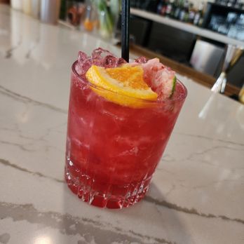 Fogo de Chão - Strawberry hibiscus caiprinha - Brazilian Near Me - Washington Dc, District of Columbia