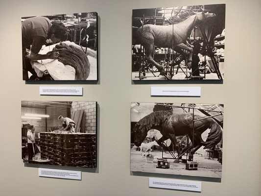 The Mustangs of Las Colinas Sculpture and Museum and Visitors Center by null