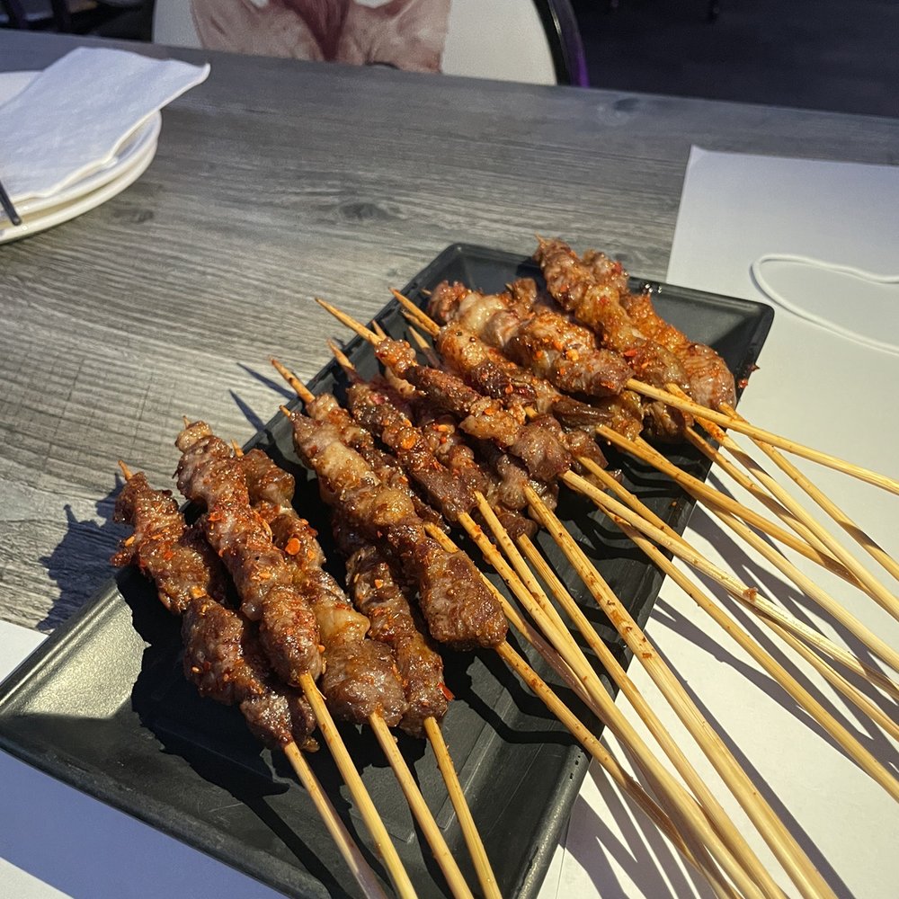 Beef and lamb skewers (light and regular)