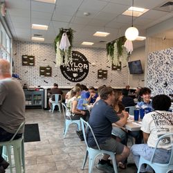 Taylor Sam's - Inside the restaurant.