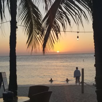 Roatan Island Honduras - Sunset dining ~ Grand Roatan Caribbean Resort - West Bay ... - Resorts Near Me - Miami, Florida