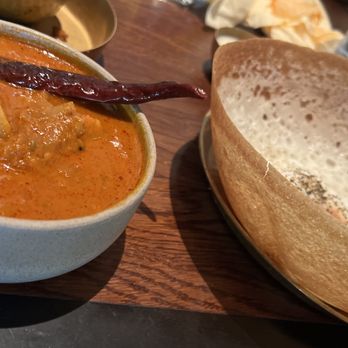 Hoppers - Hopper with Chicken Kari - Sri Lankan Near Me - London, XGL