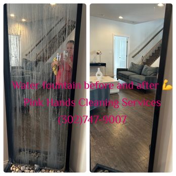 Pink Hands Cleaning Services - Water fountain - Home Cleaning Near Me - Newark, Delaware