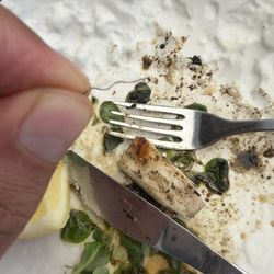 Ristorante da Gemma - Anything from the grill is dangerous! Metal wire in grilled squid!
