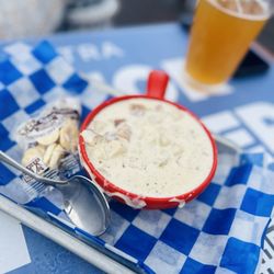 Island Cafe - Cup of clam chowder