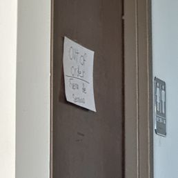 Out of Order for both Restrooms