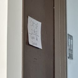 Denver Motor Vehicle - Out of Order for both Restrooms