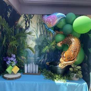 QTs Events - Jungle theme party - Balloon Services Near Me - Mission Viejo, California