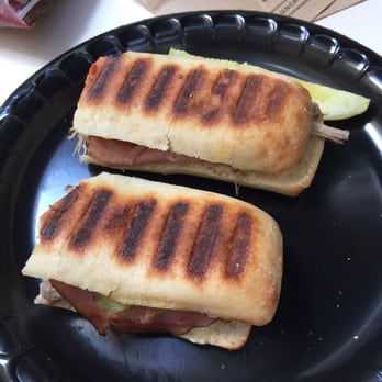 Corner Bakery Cafe - Poor excuse for a Cuban sandwich. Two little pickle chips in it, flavorless pork, very little pork and ham, & almost no cheese. - Breakfast & Brunch Near Me - Dallas, Texas Corner Bakery Cafe - Poor excuse for a Cuban sandwich. Two little pickle chips in it, flavorless pork, very little pork and ham, & almost no cheese. - Breakfast & Brunch Near Me - Dallas, Texas